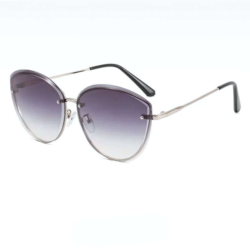 SolarCharm Cat-Eye | Sunglasses ladies, rimless cat-eye shape UV400