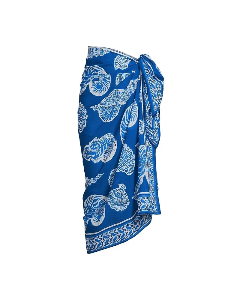 Green Zip-Up Floral Surf Swimsuit Set