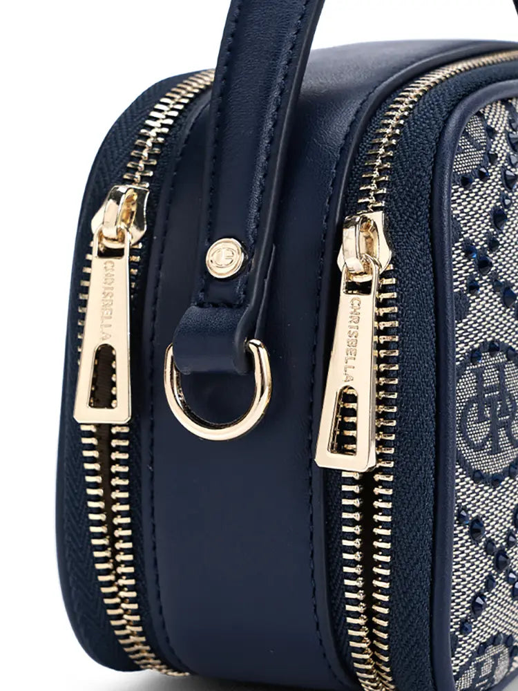 New Heavy Embellished Rhinestone Tote Bag