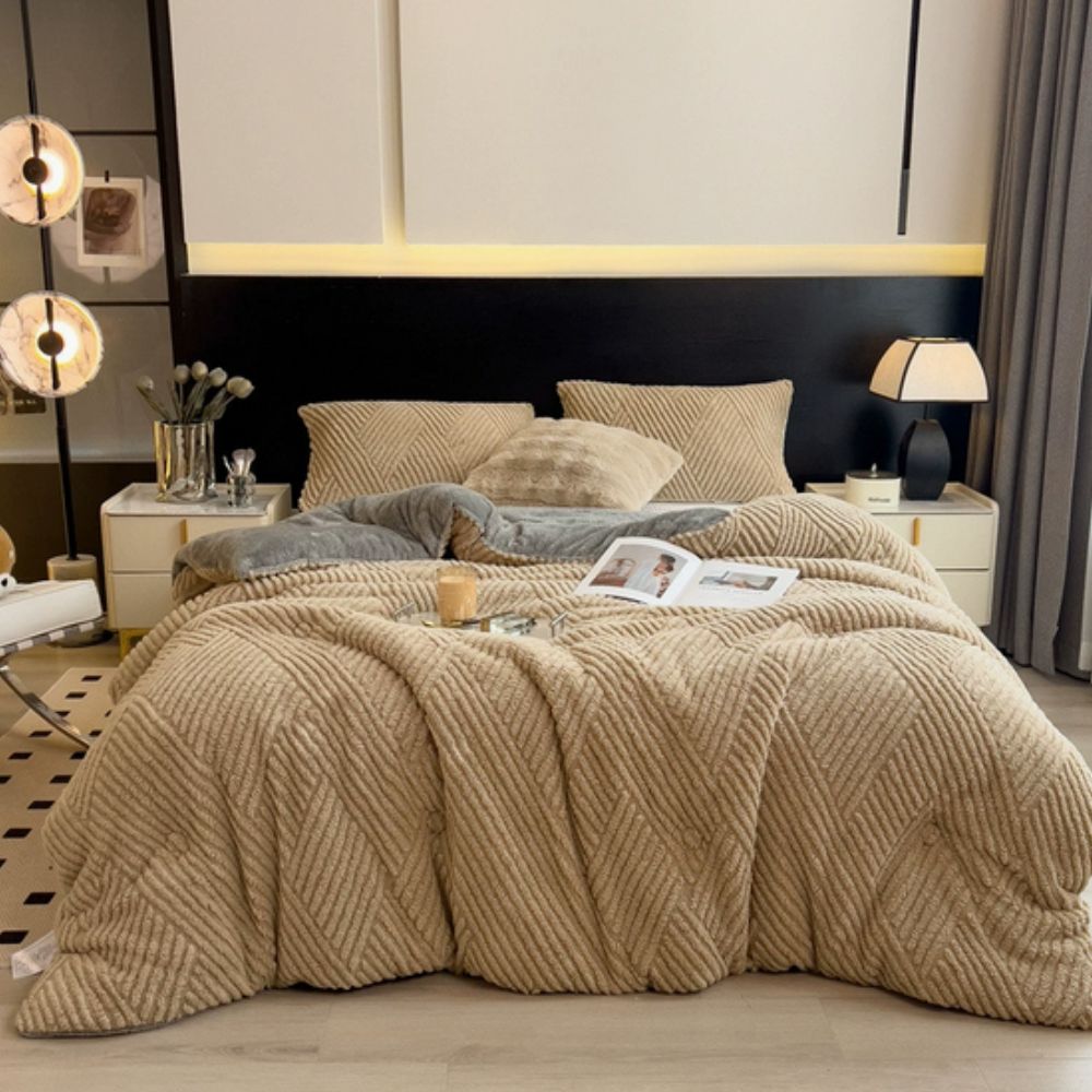 Chevron Luxe Plush Blanket