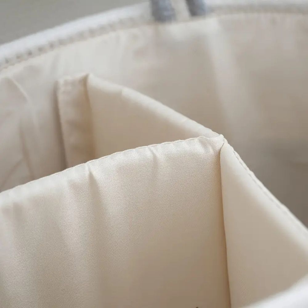 Lace Trim Baby Caddy Organizer