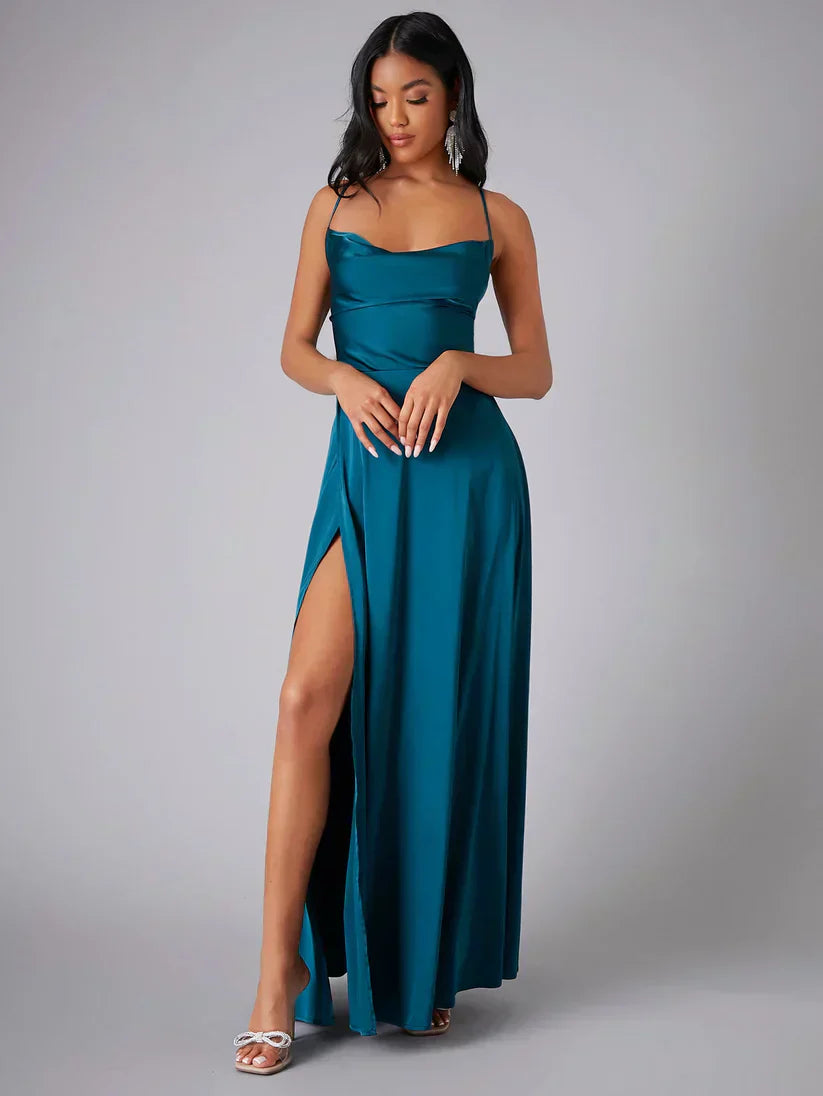 Alvaree | Elegant maxi dress made of satin