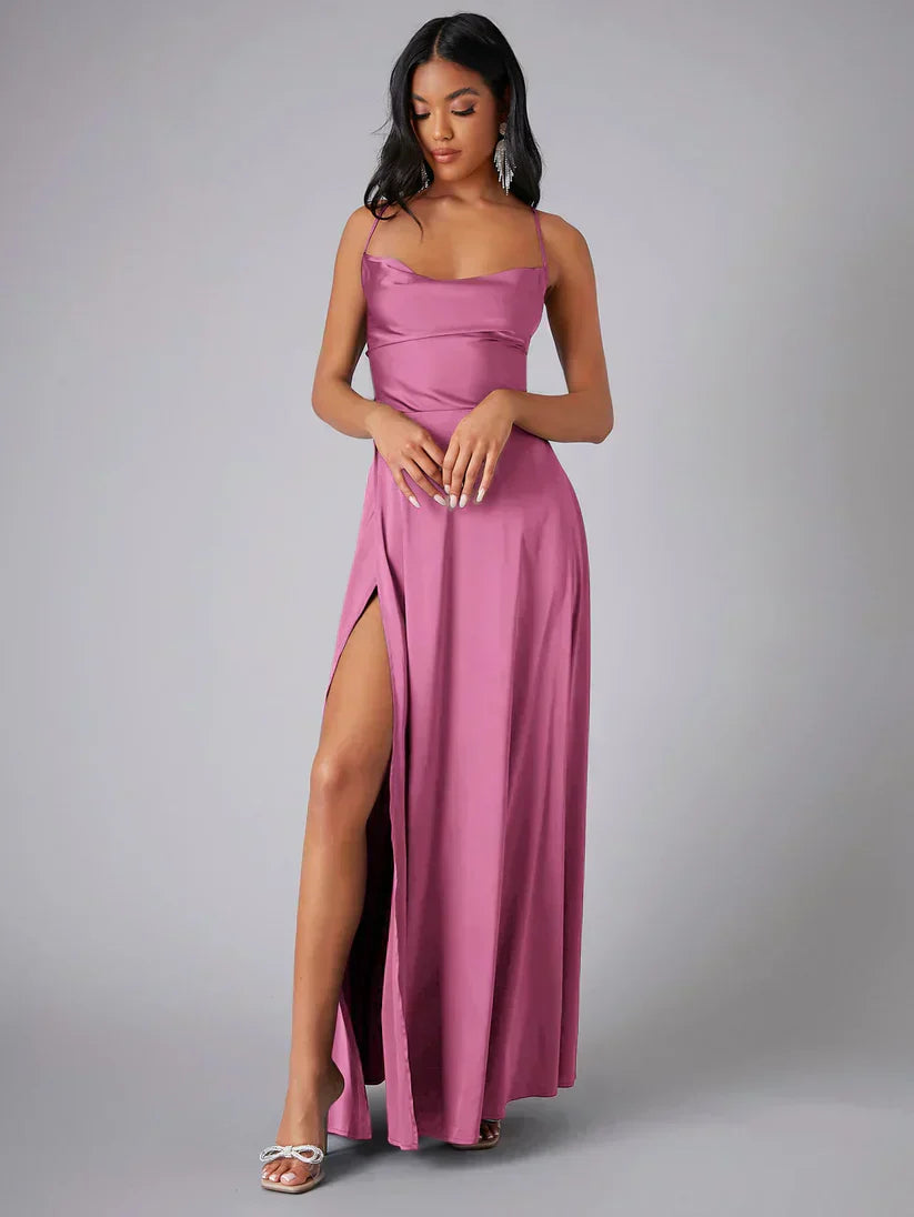 Alvaree | Elegant maxi dress made of satin