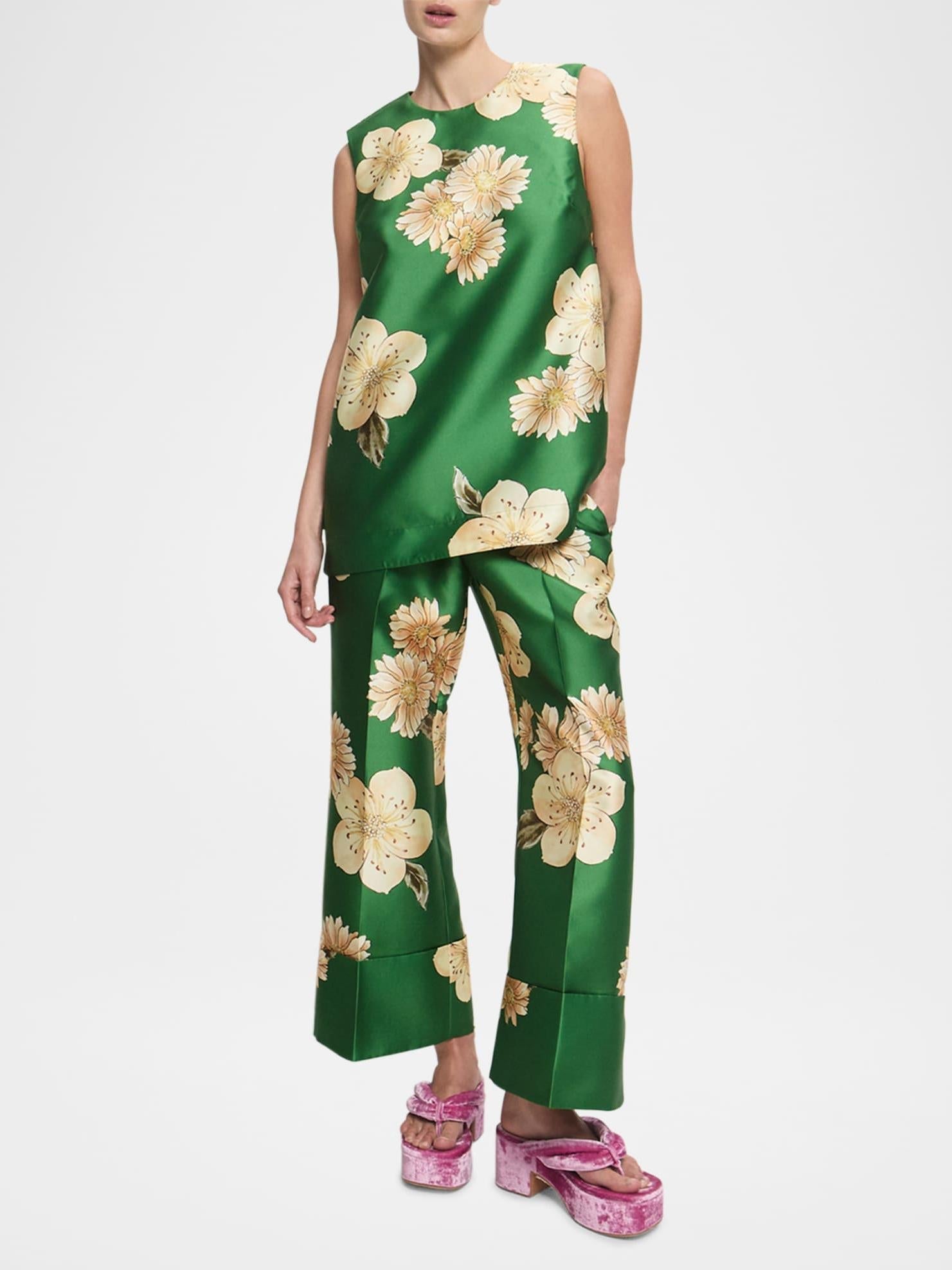 Sage Sleevele Pants Set