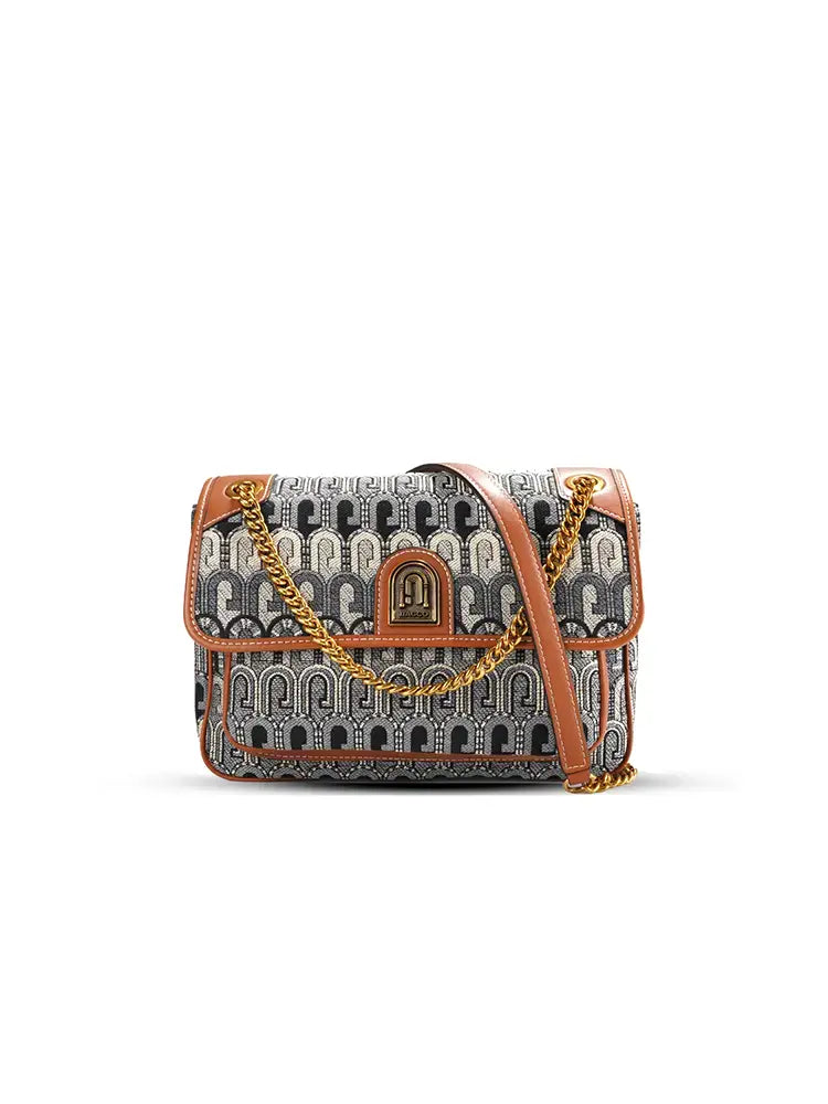 G-Jacquard Fabric Mini Crossbody Box Bag
