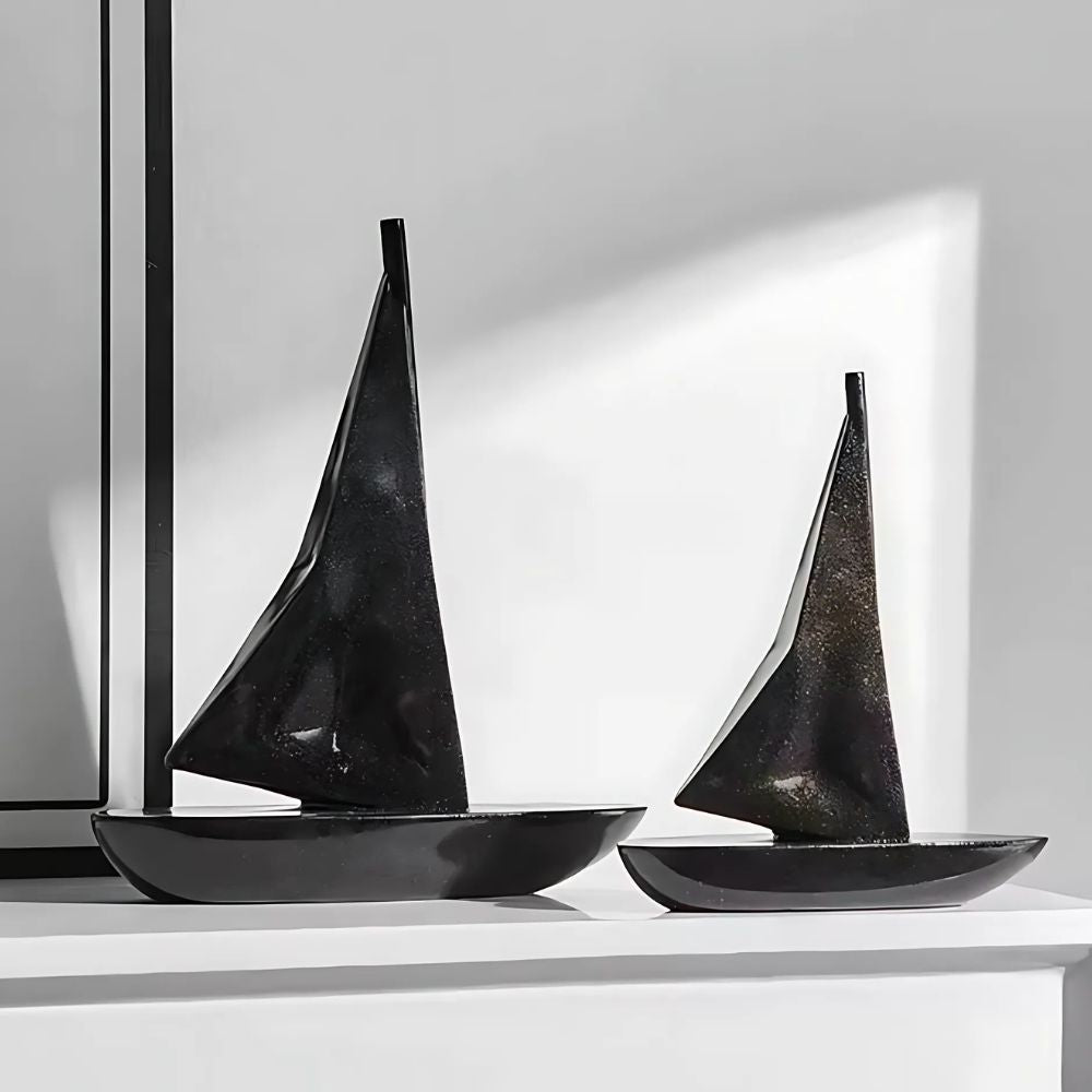 Celestial Drift Sailboat Decor