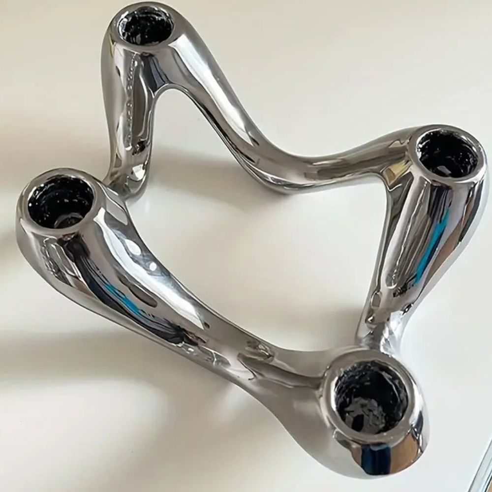 Cosmic Ripple Candle Holder