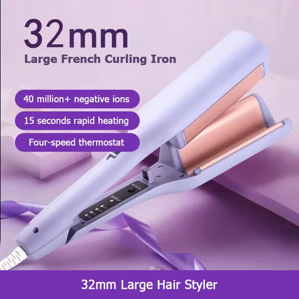 CurlVibe™ | Beautiful Curls in No Time, Salon-Quality Styling at Home!