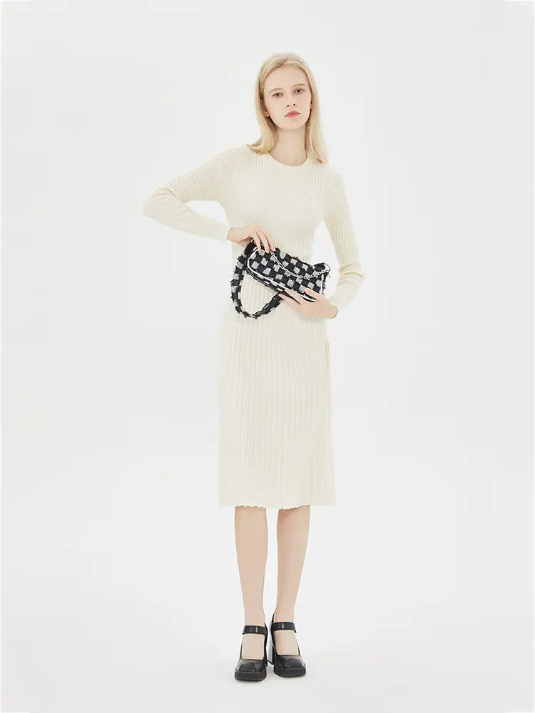 Checkerboard Chain Top Handle Shoulder Bag