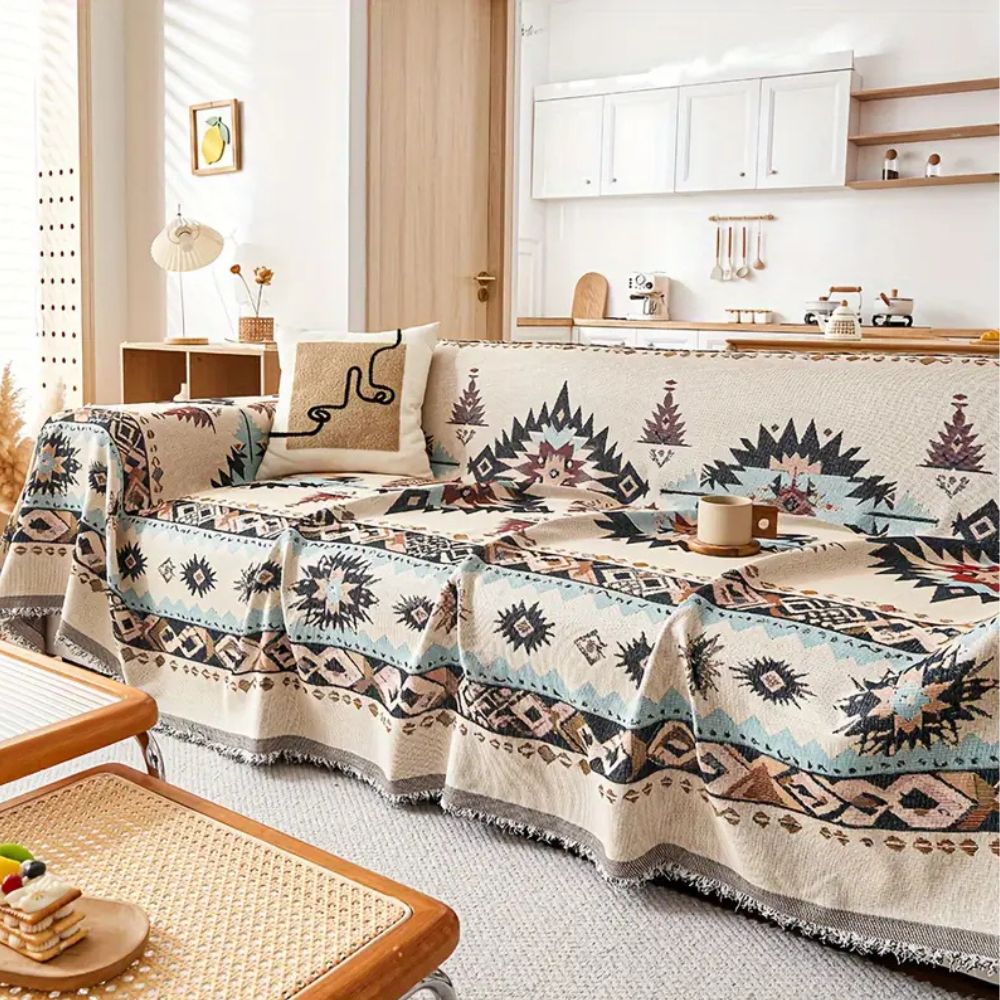 Tribal Weave Sofa Cover