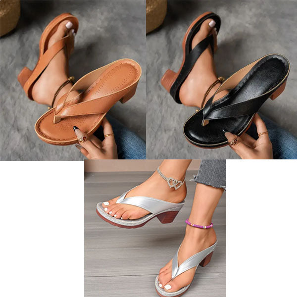 SoleComfort | 🌺2025 new Orthopaedic sandals with thick heel