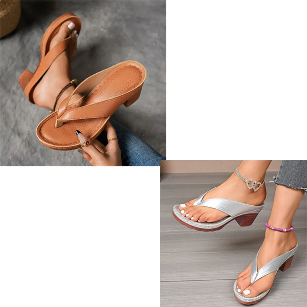 SoleComfort | 🌺2025 new Orthopaedic sandals with thick heel