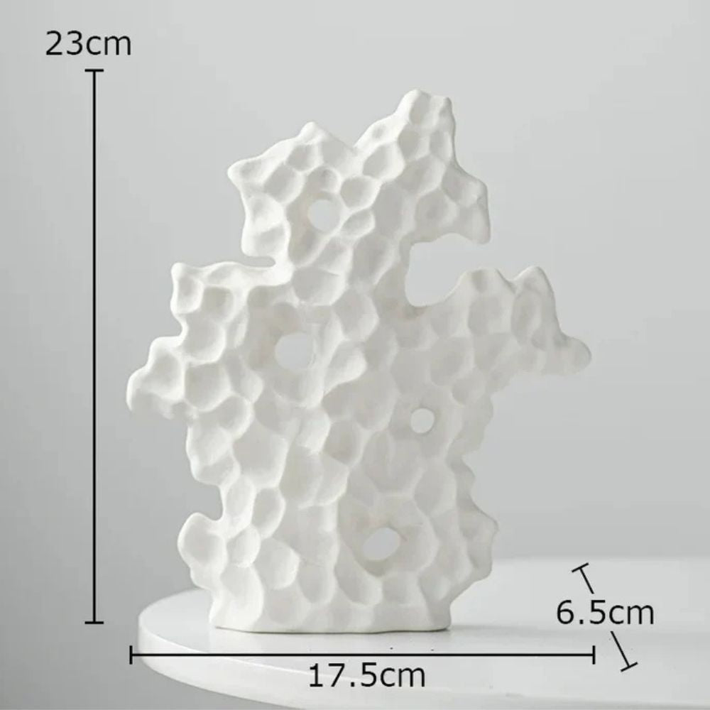 Ceramic Coral Sculpture