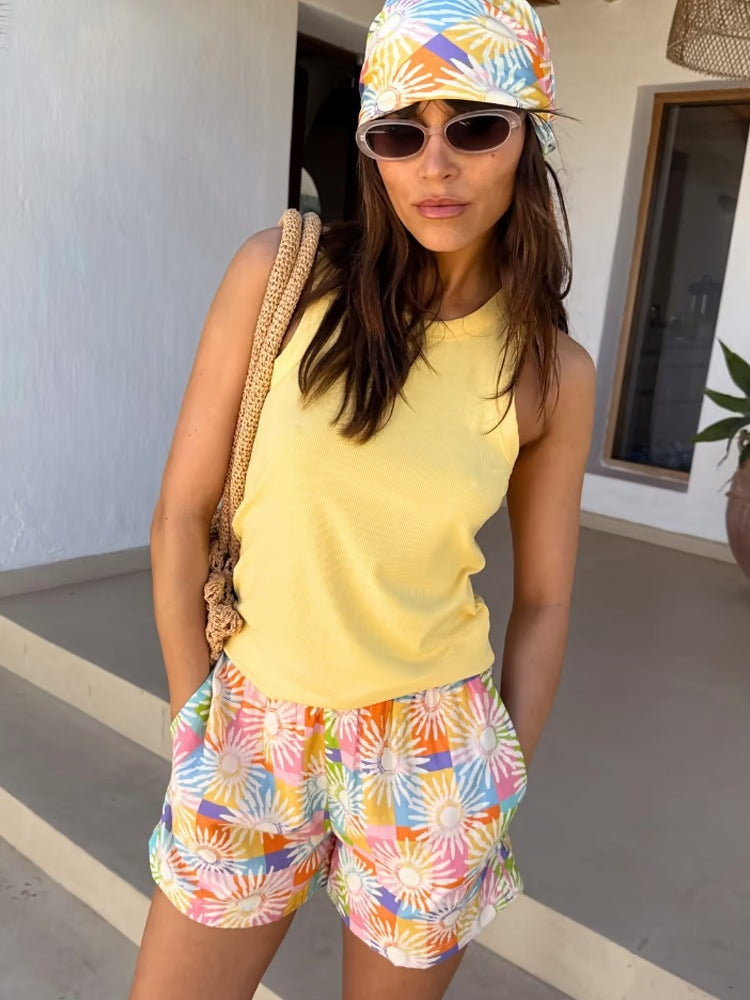 CasualShorts Two-Piece Set