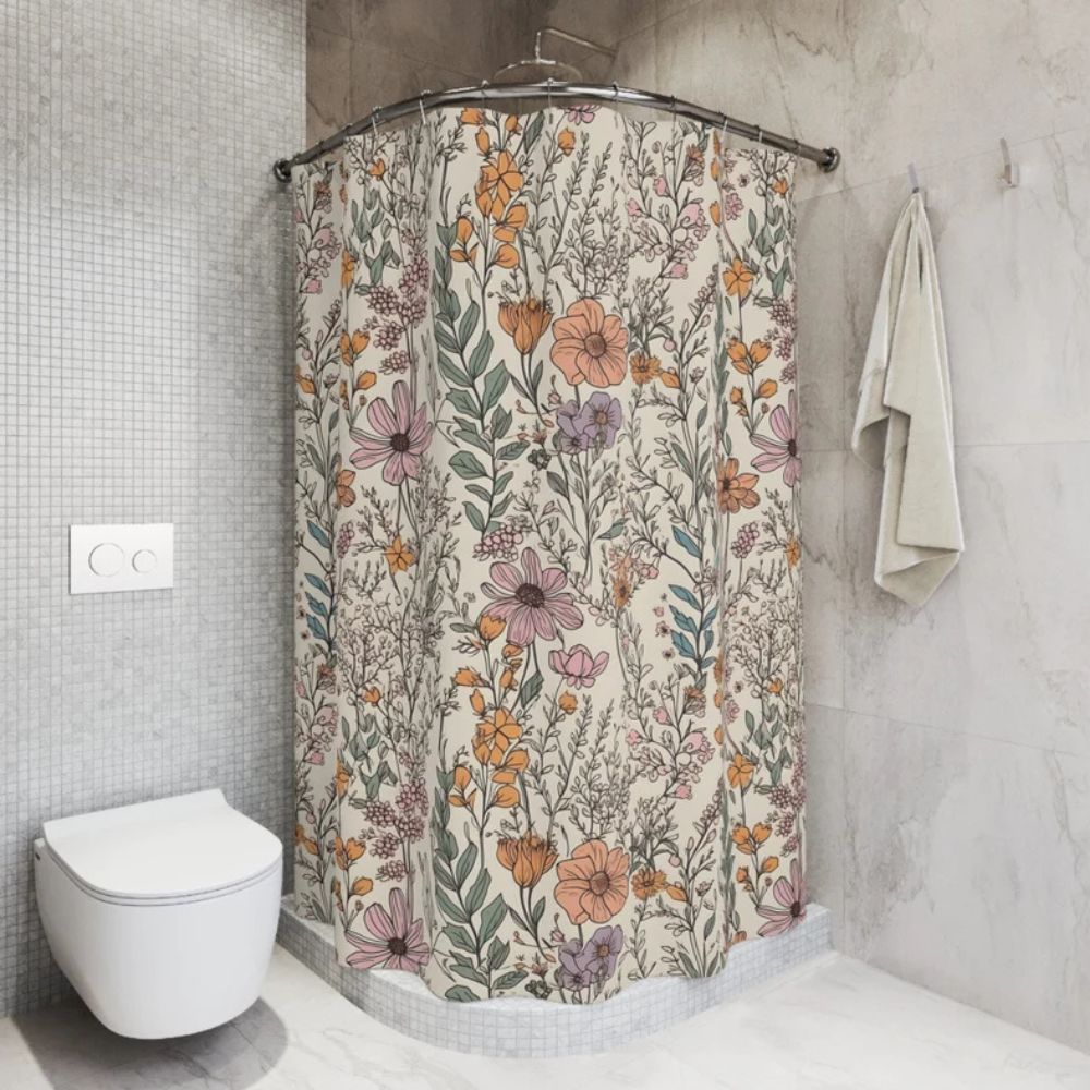 Flourish Bloom Shower Curtain