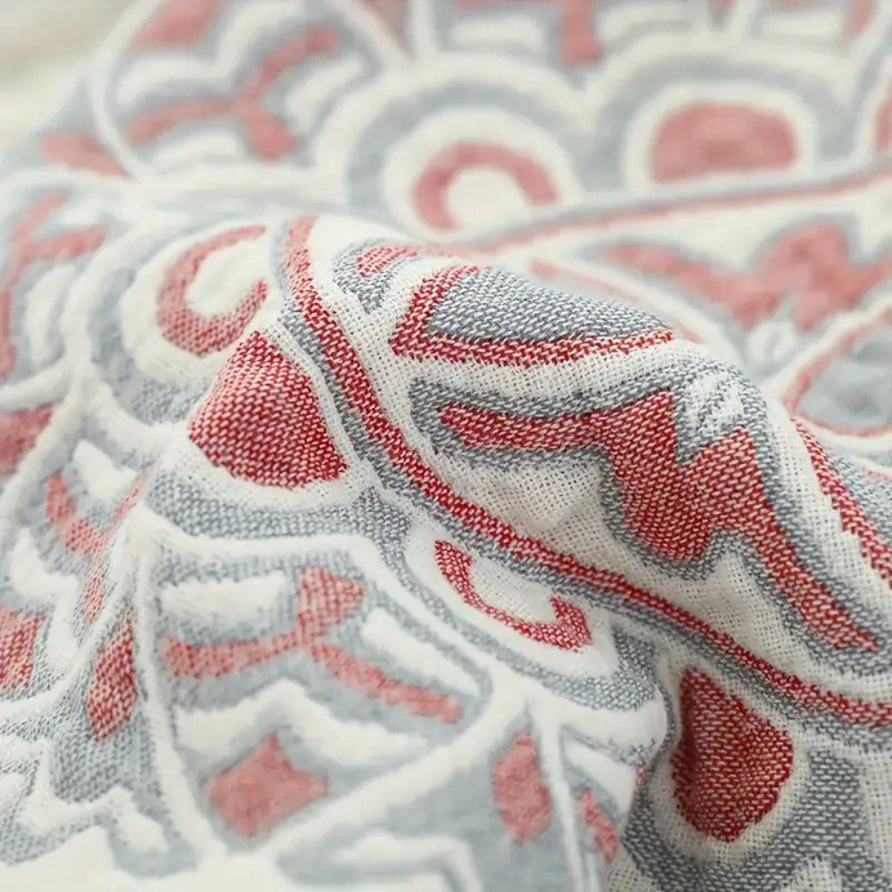 Lunara Floral Cotton Comfort Blanket