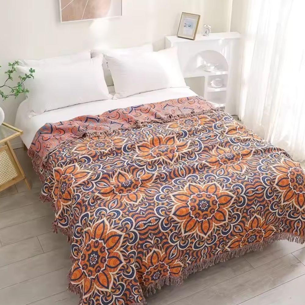 Sienna Sun Cotton Blanket