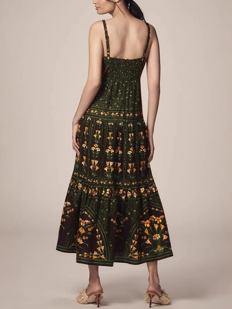 Strappy Sleeveless Midi Dress