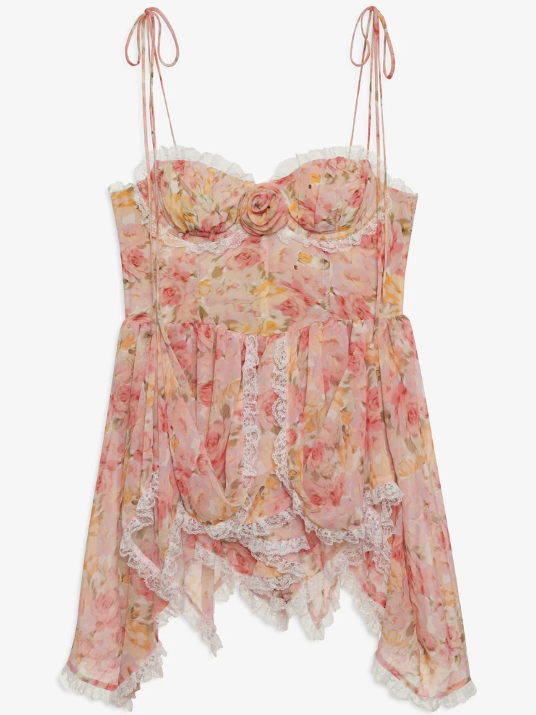 Elea Asymmetrical Mini Dress