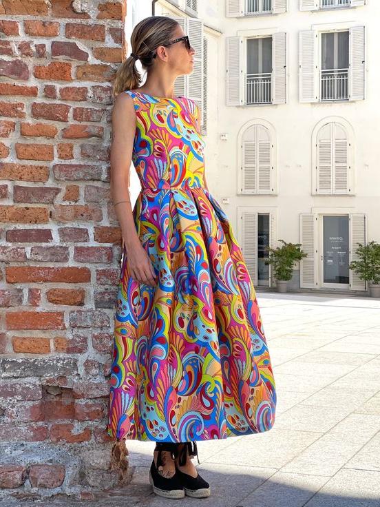 Kellys Flower Midi Dress