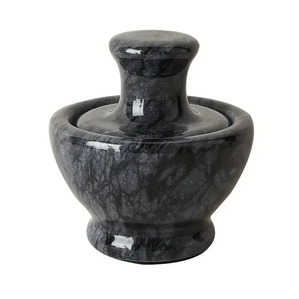 Marble Mortar & Pestel Spices Grinder