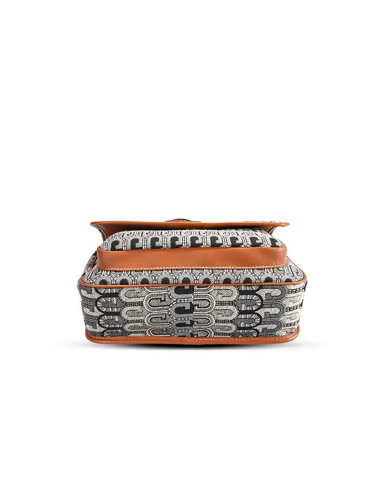 G-Jacquard Fabric Mini Crossbody Box Bag