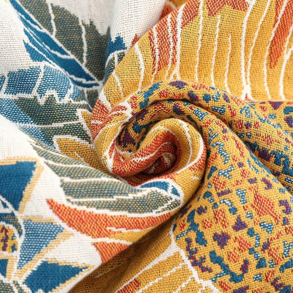 Savanna Bloom Cotton Bath Towel