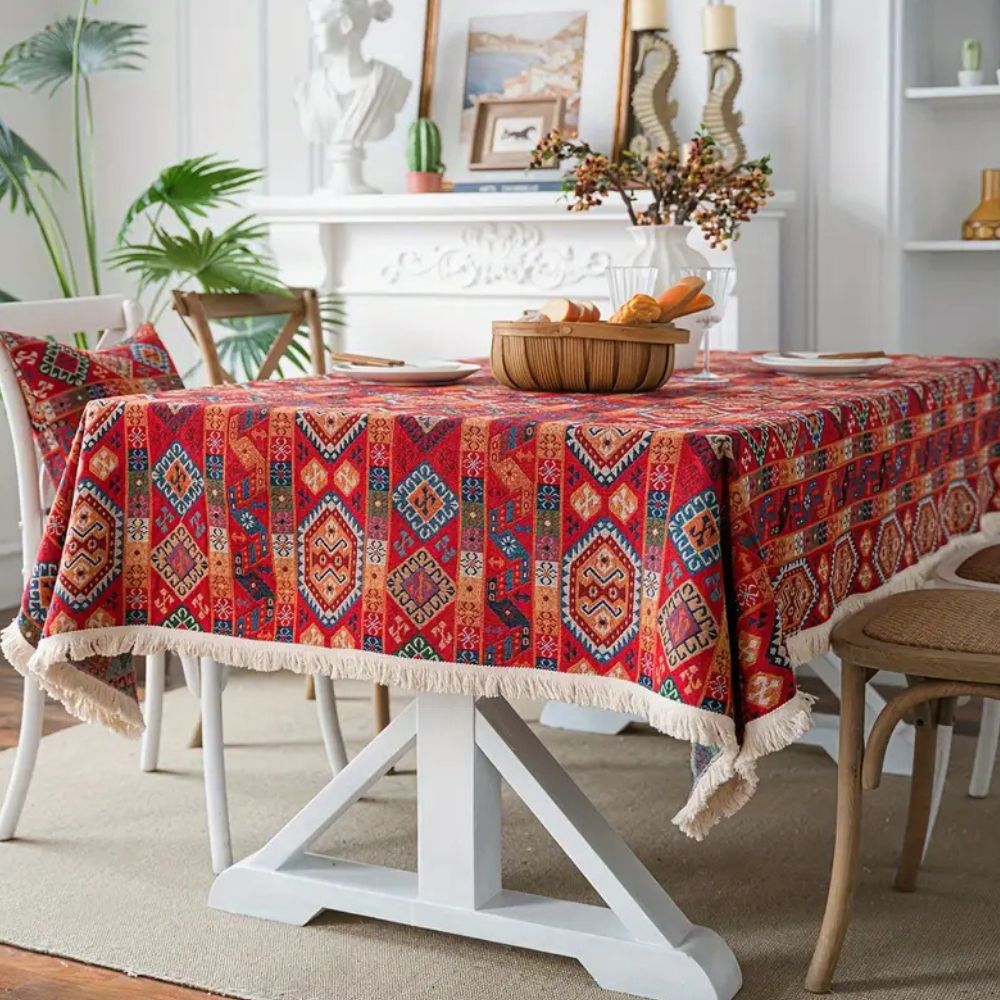 Oasis Dunes Boho Tablecloth