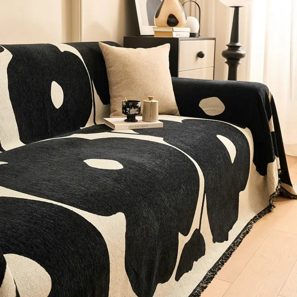 Monaco Woven Modern Art Sofa Cover