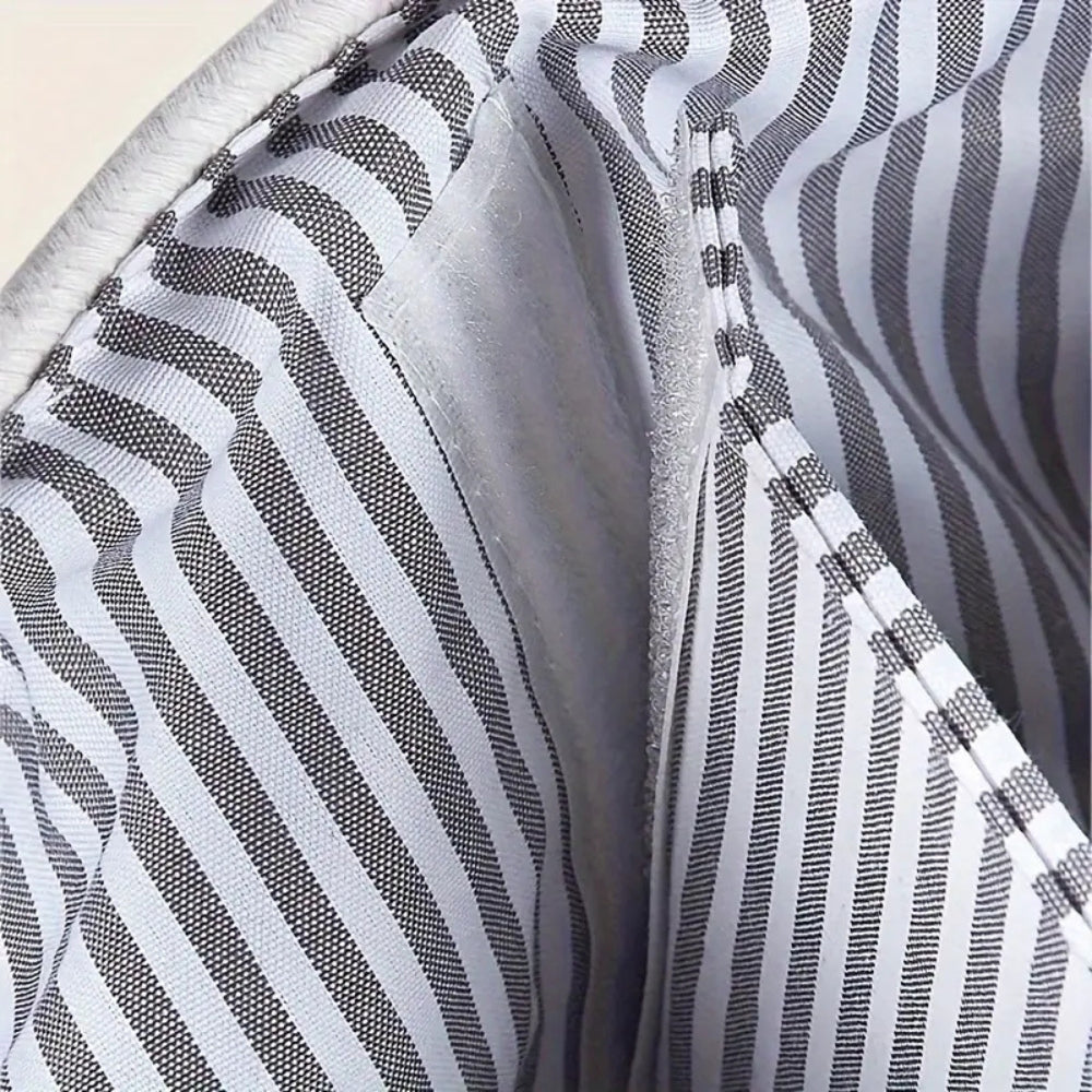 Braided Grey Baby Essentials Organizer