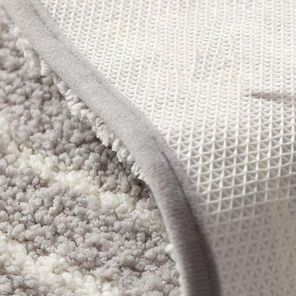 Cloud Luxe Flocked Bath Mat