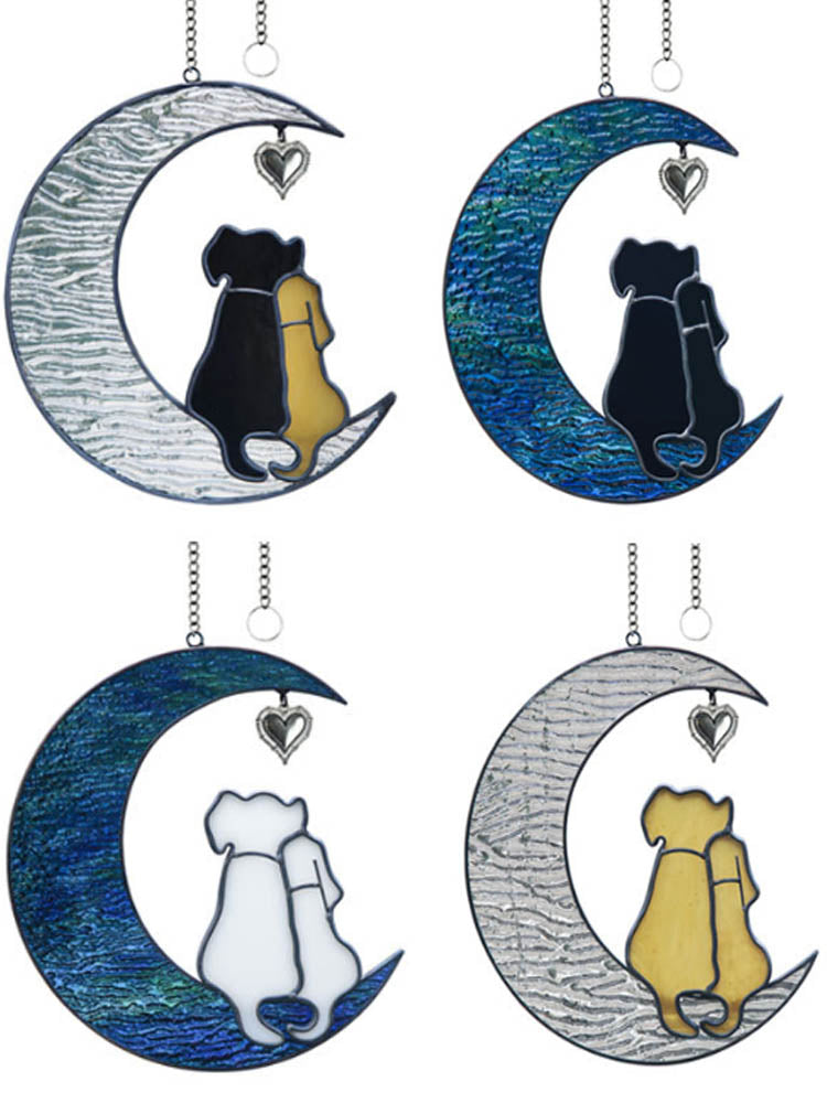 Doggy Couple" Hanging Decoration