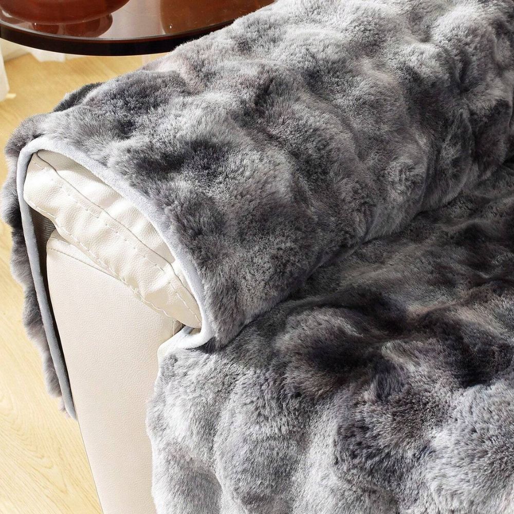 Velvet Plush Recliner Sofa Cover