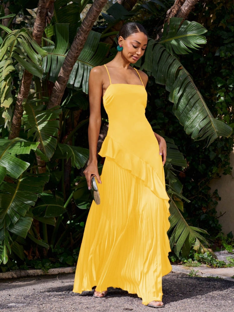 Designer Asymmetric Dress