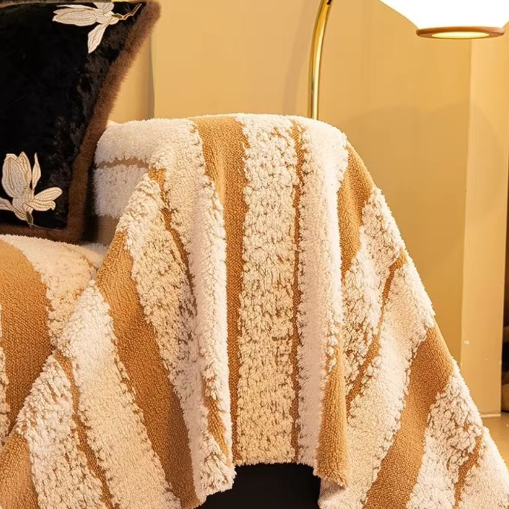 Striped Haven Sofa Cover