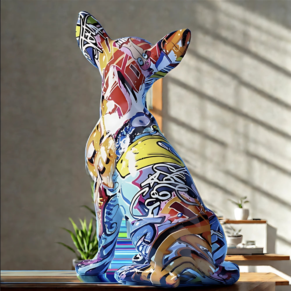 Street Art Chihuahua Sculpture