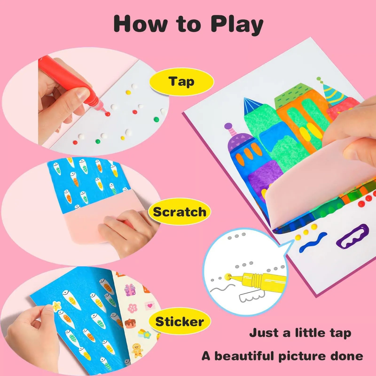 Creative Kids’ Squeegee Painting Set | Unleash the Artistic Fun!
