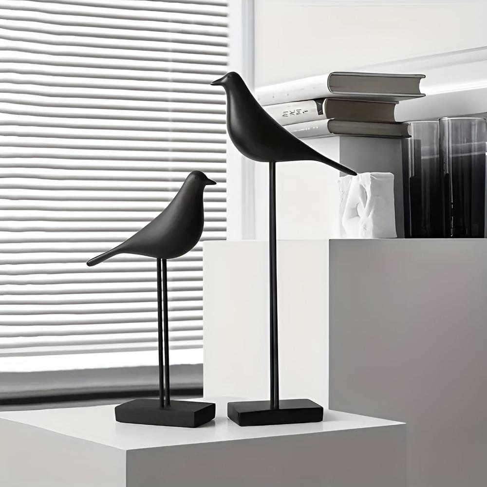 Minimalist Bird Decor Figurines