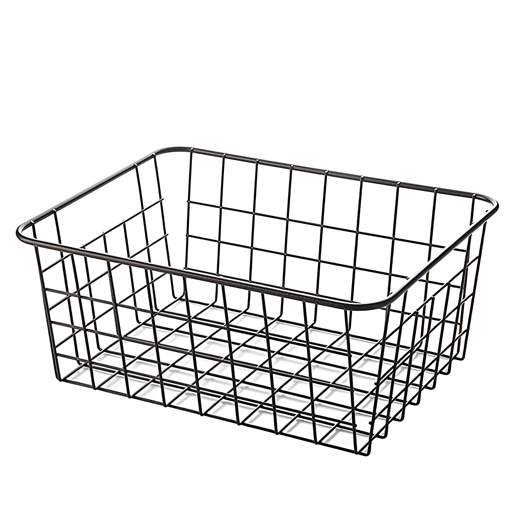 Sleek Wire Organizer Storage Basket