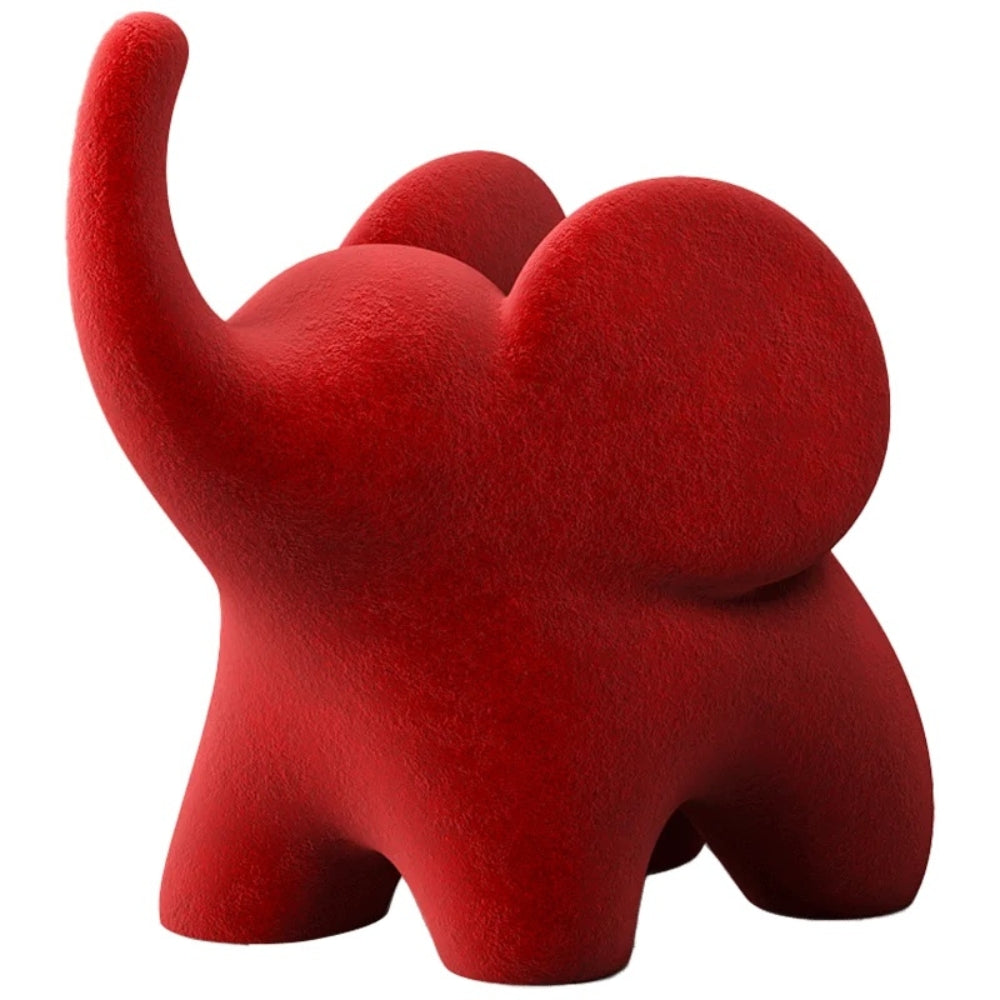 Eclectic Elephant Resin Figurines