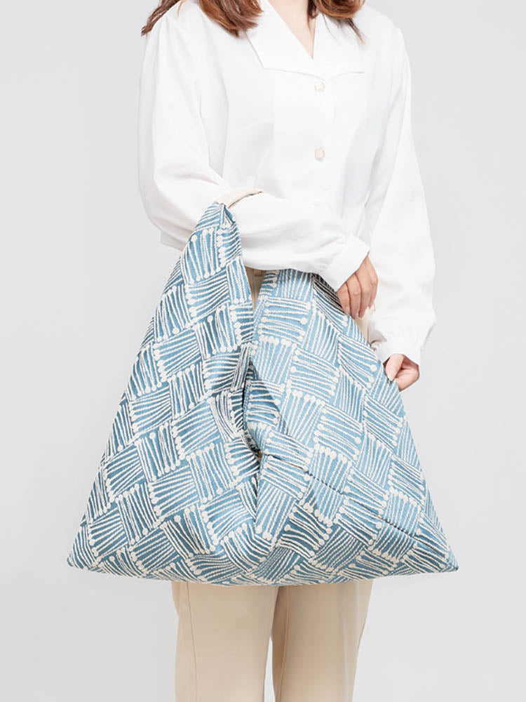 Canvas Triangle Bag - Printed