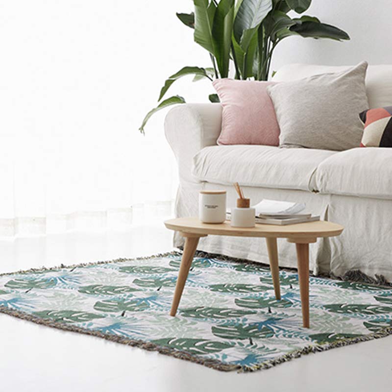 Fringed sofa throw – high-quality sofa covers for an elegant look