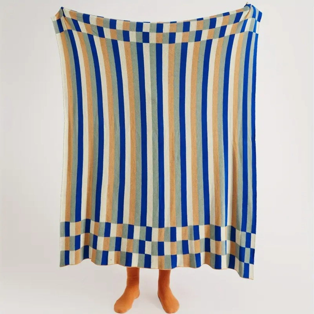 Nordica Stripes Breathable Cotton Blanket