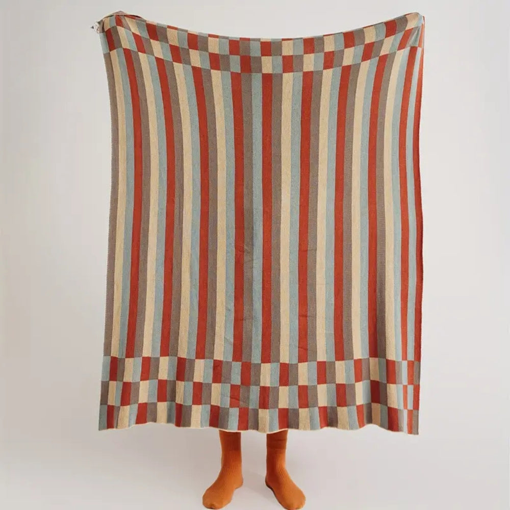 Nordica Stripes Breathable Cotton Blanket