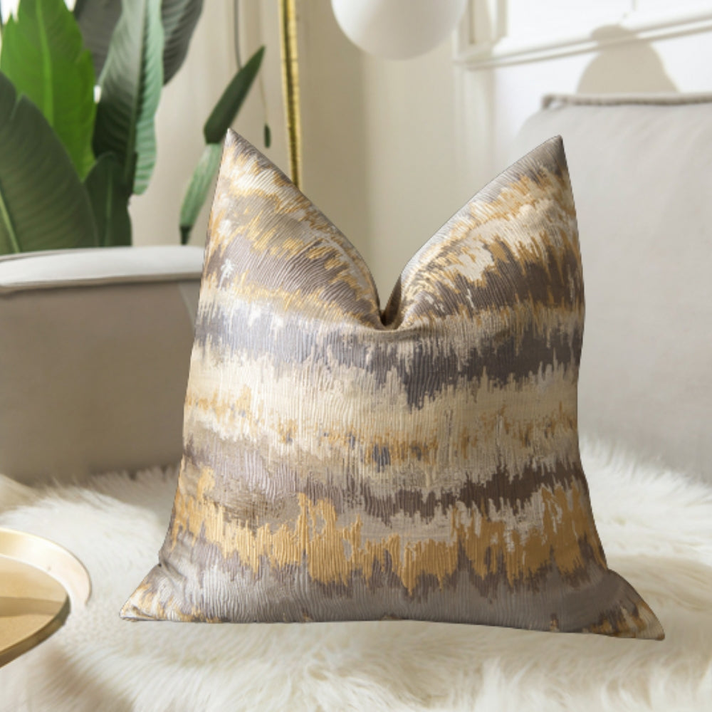 Auric Gilded Luxury Cushion Cover