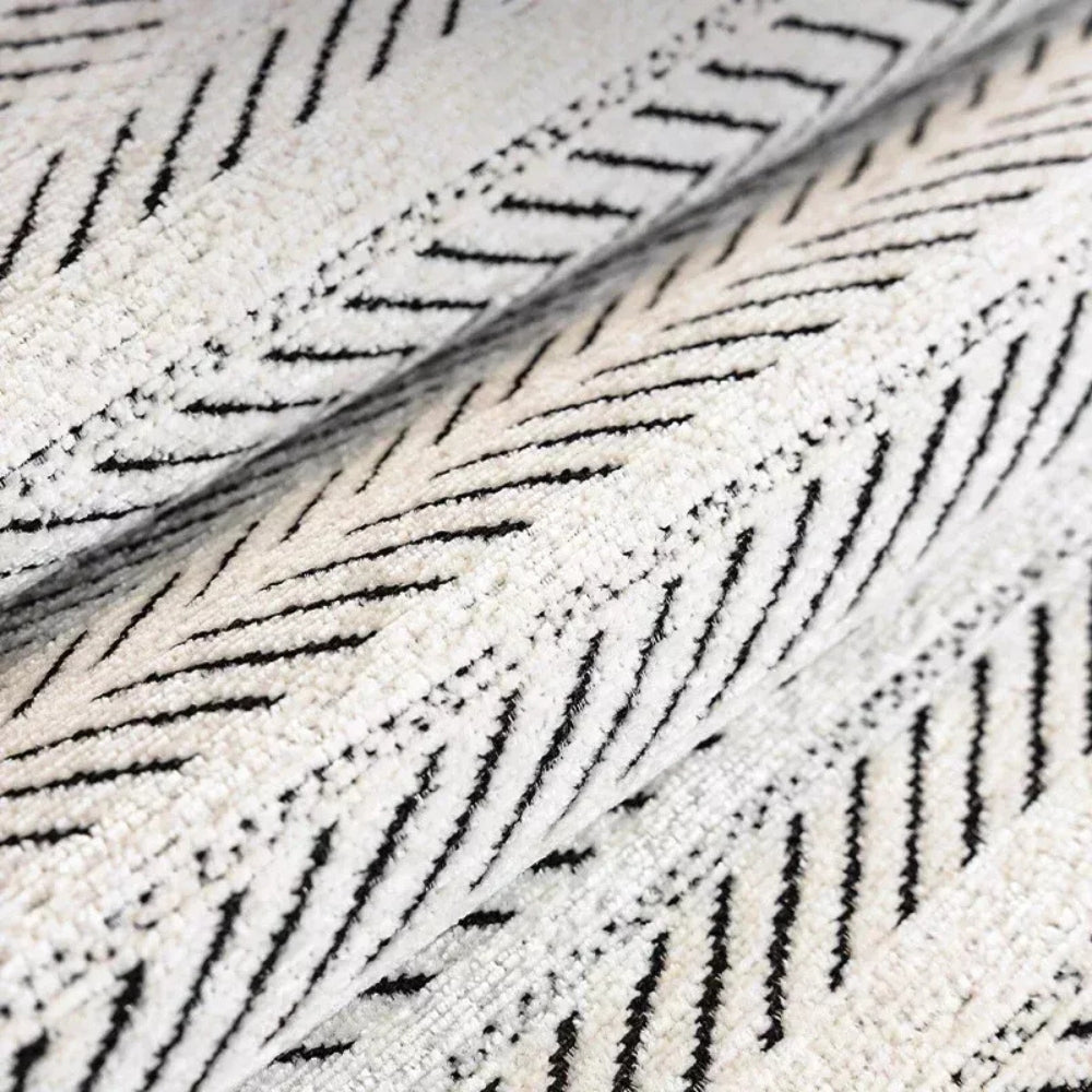 blackwith scalloped edges, modern couch protector and decorative throw blanket for living room