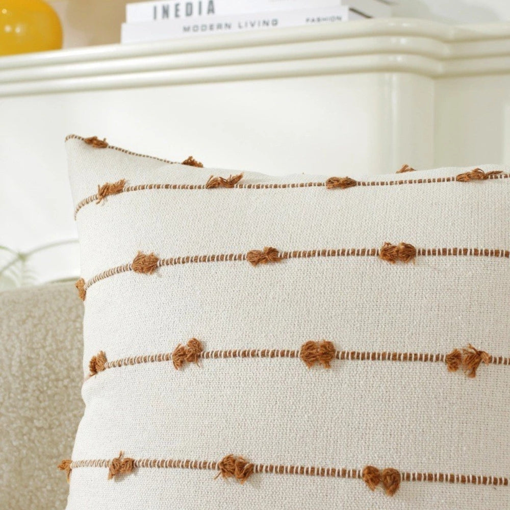 Averra Vertical Stitched Cushion Cover