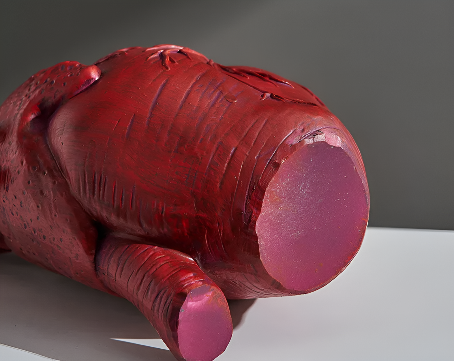 Bamboo vase – Heart-shaped design – Unique gift for weddings or housewarming