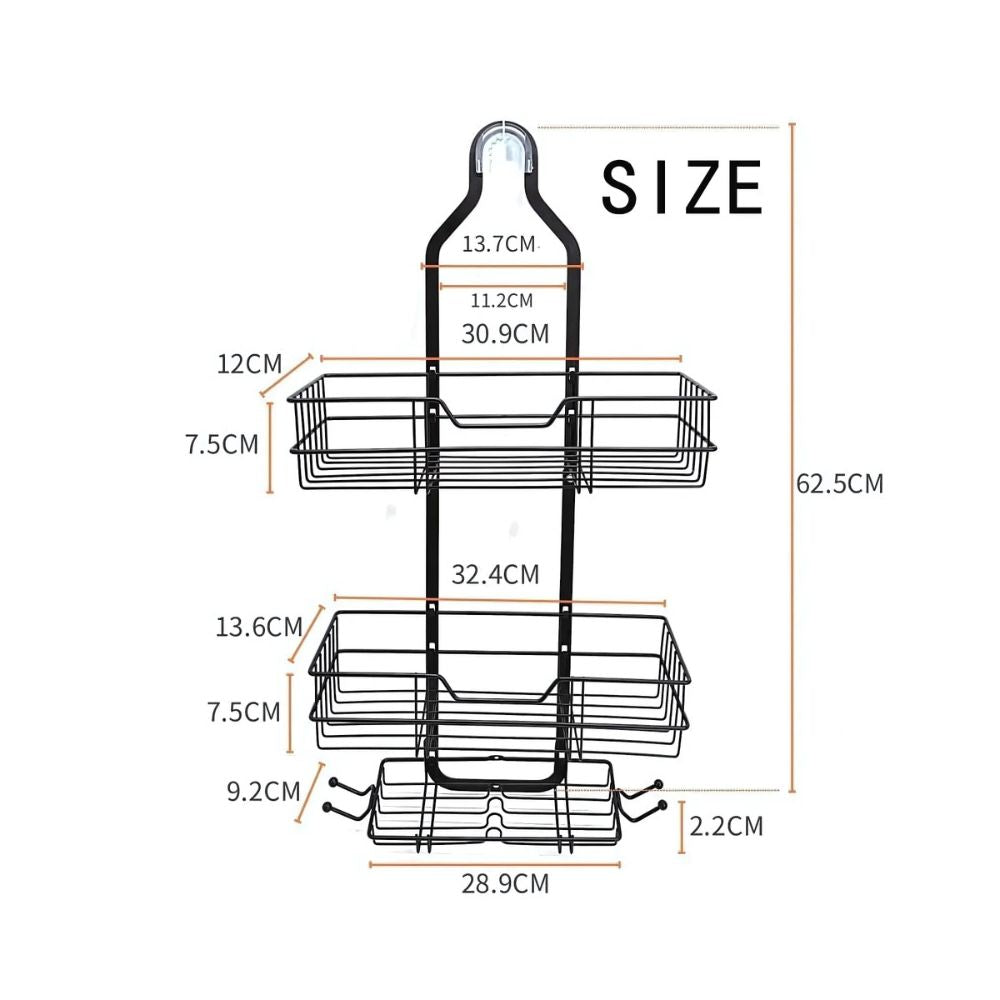 Three Layer Shower Organizer Caddy