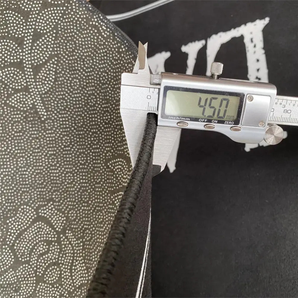 Bohemian Half Round Mandala Rug